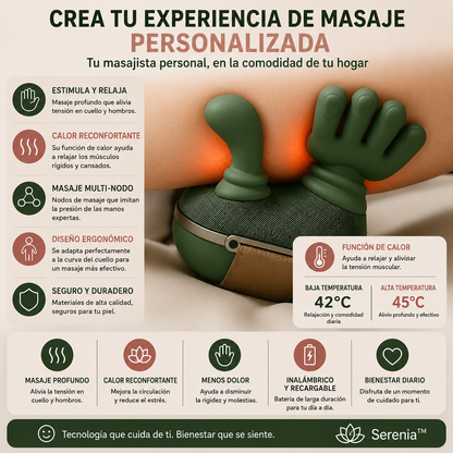 Serenia™ | Masajeador Corporal