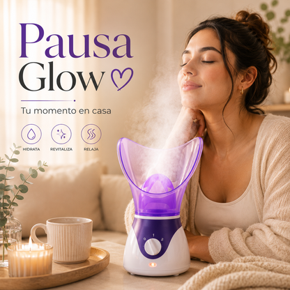 Pausa Glow™ Spa facial en casa