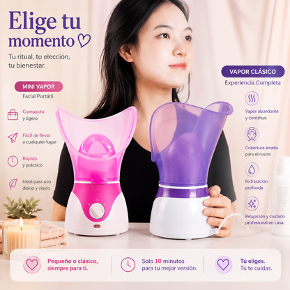 Pausa Glow™ Spa facial en casa