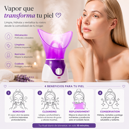 Pausa Glow™ Spa facial en casa
