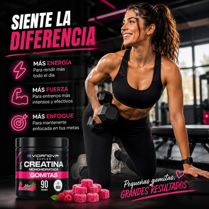 PowerBerry Creatine Gummies™ Creatina monohidratada