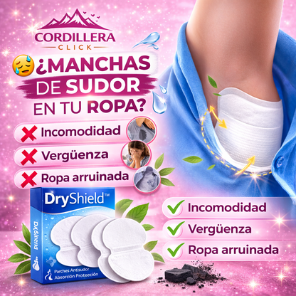 Absorbent wipes™ Parches antitranspirantes para axilas.