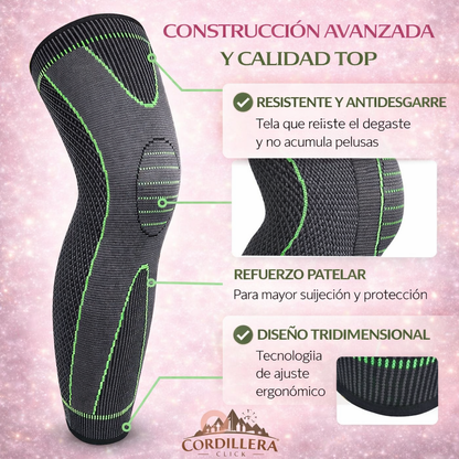 MoveFree™ Rodillera larga compresiva