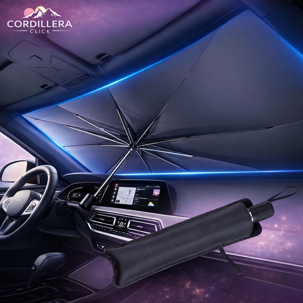 SombraSmart™ – Parasol Inteligente para Auto con Protección UV