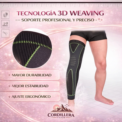 MoveFree™ Rodillera larga compresiva