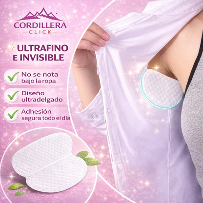 Absorbent wipes™ Parches antitranspirantes para axilas.
