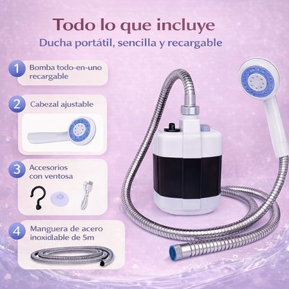 Portable shower ™ Ducha de exterior portatil.