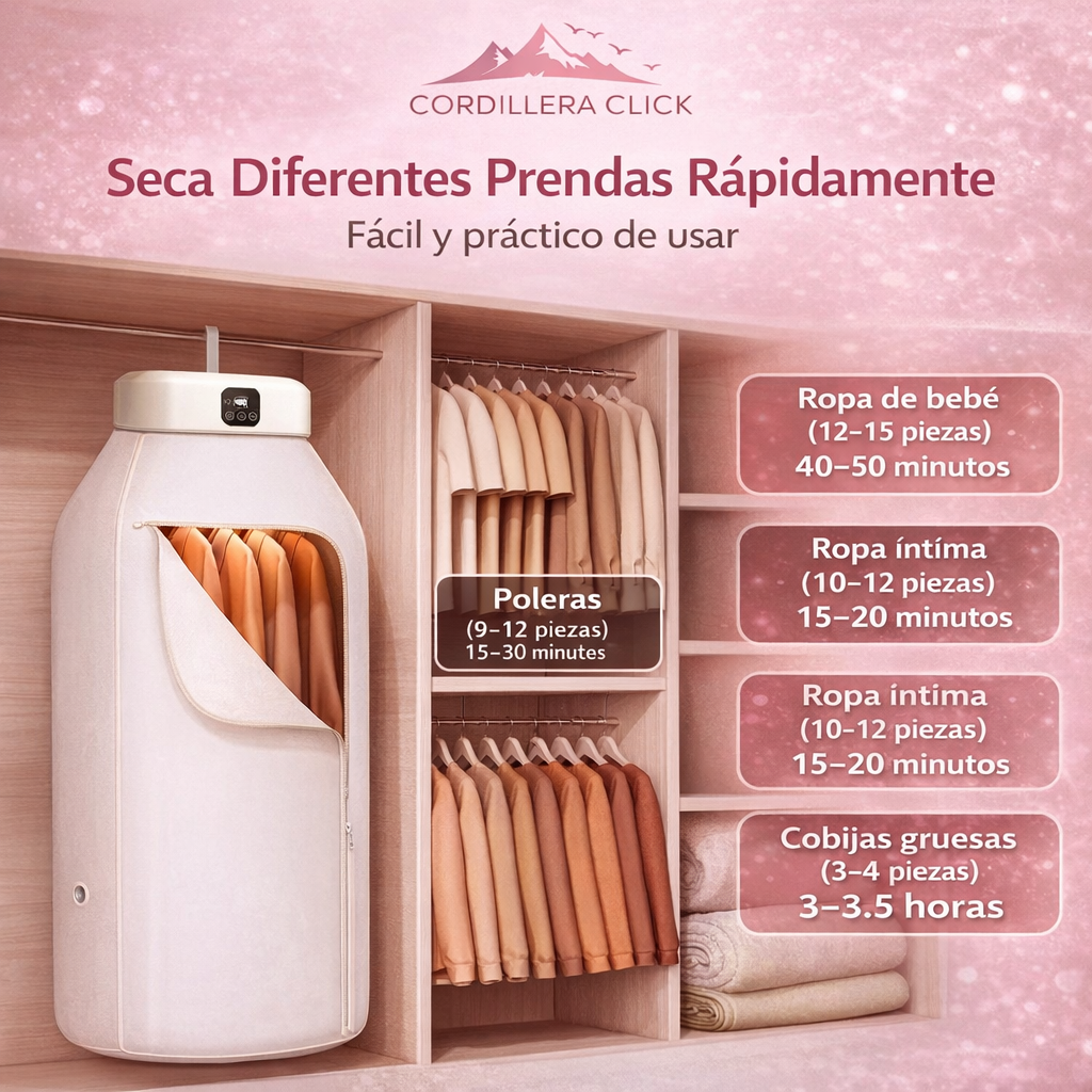 Clothes dryer ™ Secadora de ropa portatil