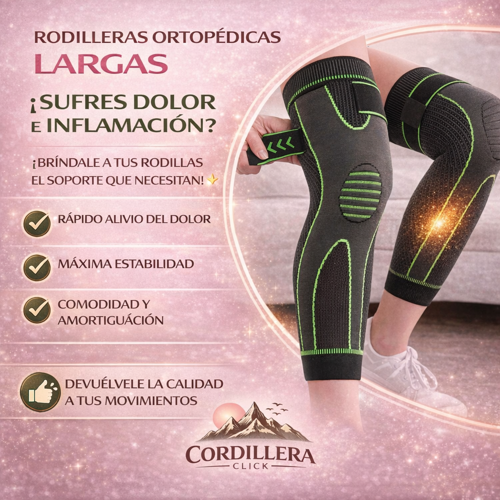 MoveFree™ Rodillera larga compresiva