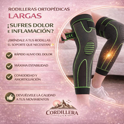 MoveFree™ Rodillera larga compresiva