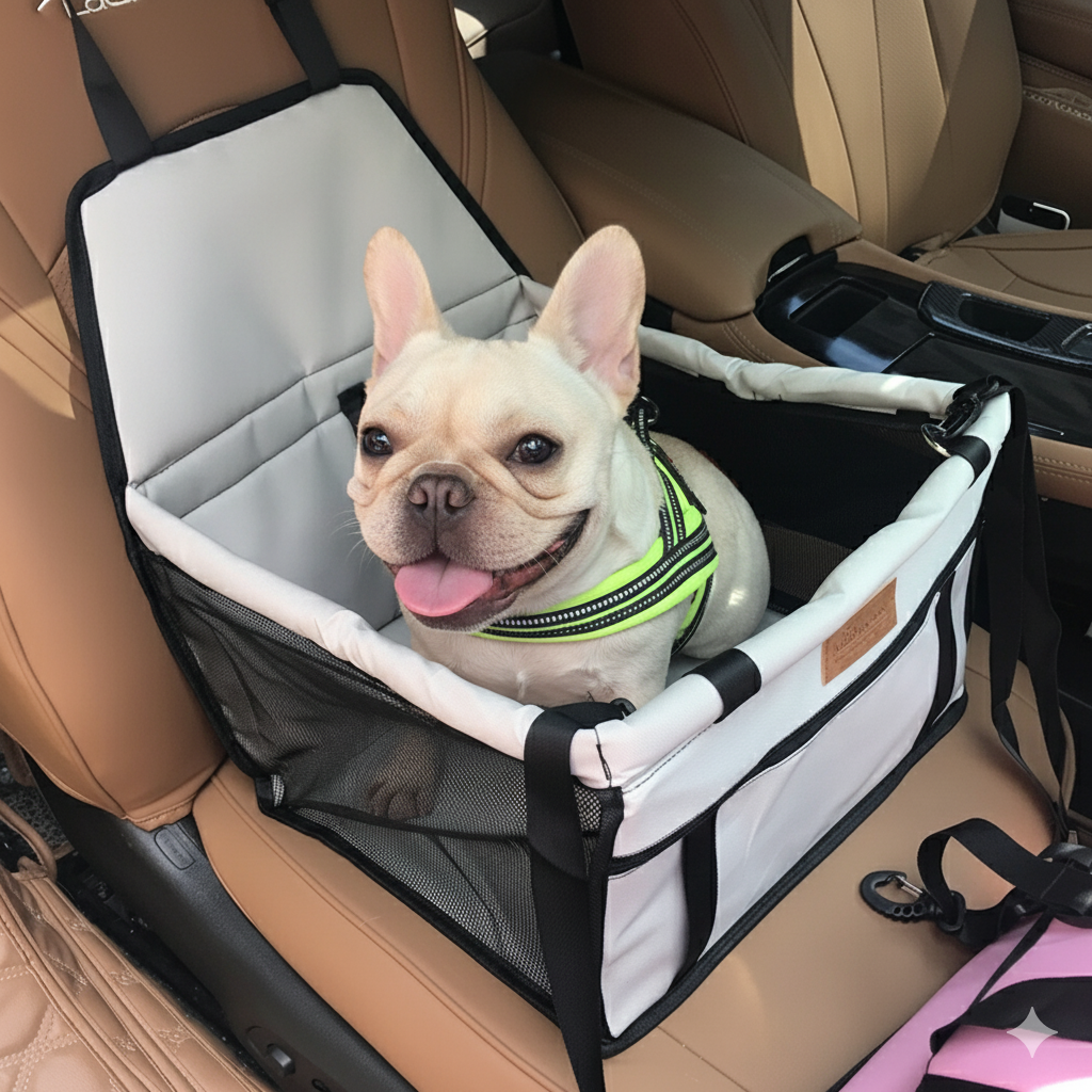 Silla de auto para mascotas ™  safety for your pet